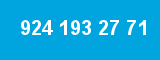 924 193 27 71 924 193 27 71